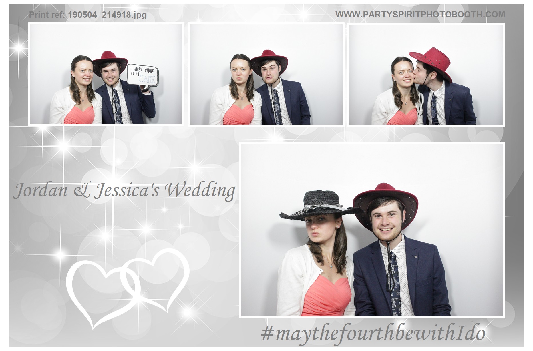 Jordan and Jessica's Wedding | View more photos from the event at gallery.partyspiritphotobooth.com/u/PartySpiritPhotoBooth/Jordan-and-Jessicas-Wedding